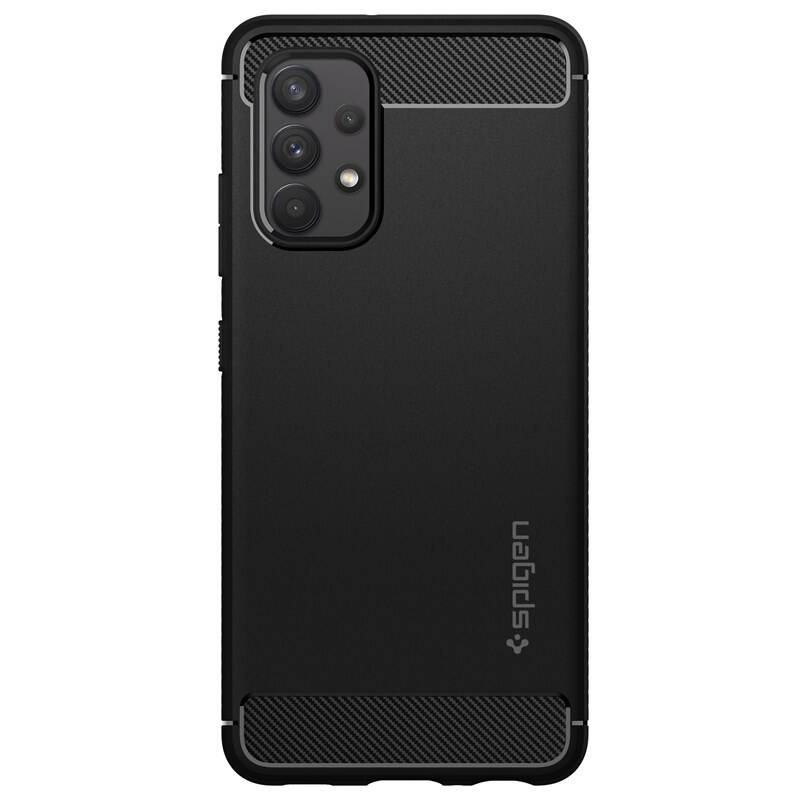 Obrázok Spigen Rugged Armor Black Samsung Galaxy A32 LTE (ACS02741)