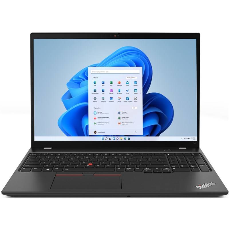 Obrázok Lenovo ThinkPad T16 Gen 1 (21BV002BCK) čierny