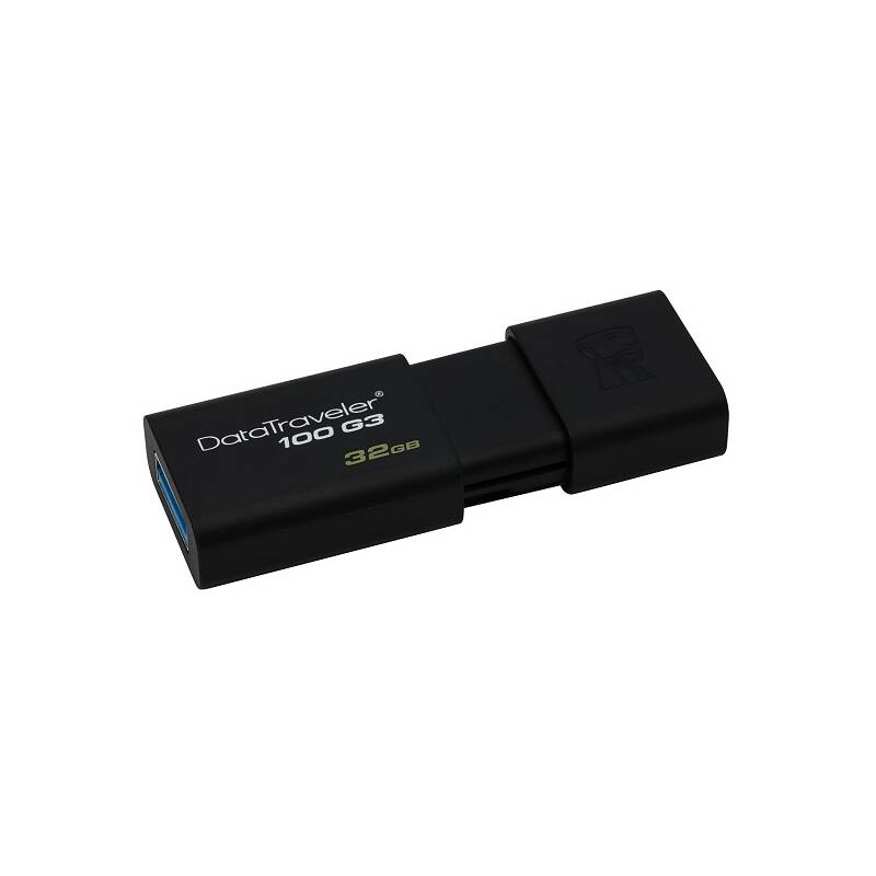 USB flash disk Kingston DataTraveler 100 G3 32GB (DT100G3/32GB) čierny