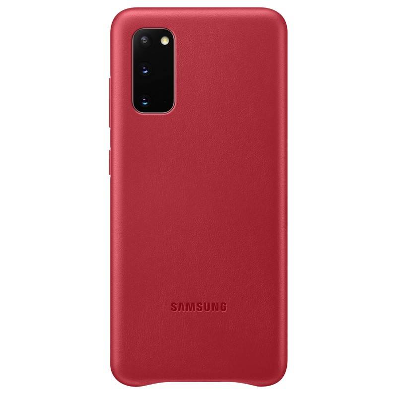 Obrázok Samsung Leather Cover pro Galaxy S20 (EF-VG980LREGEU) červený