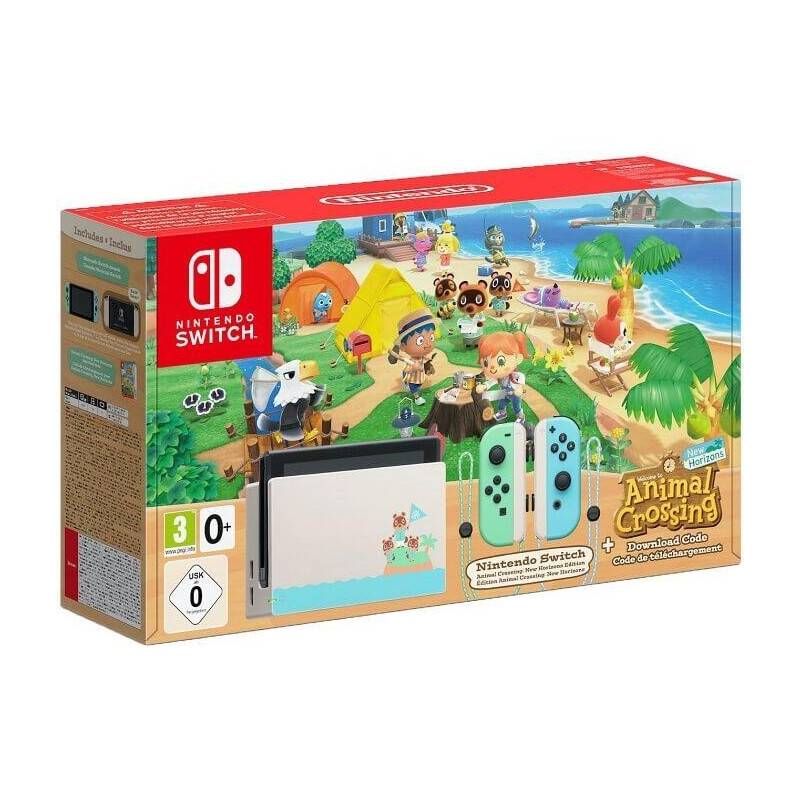 Obrázok Nintendo Switch s Joy-Con v2 - Animal Crossing bundle (NSH012)