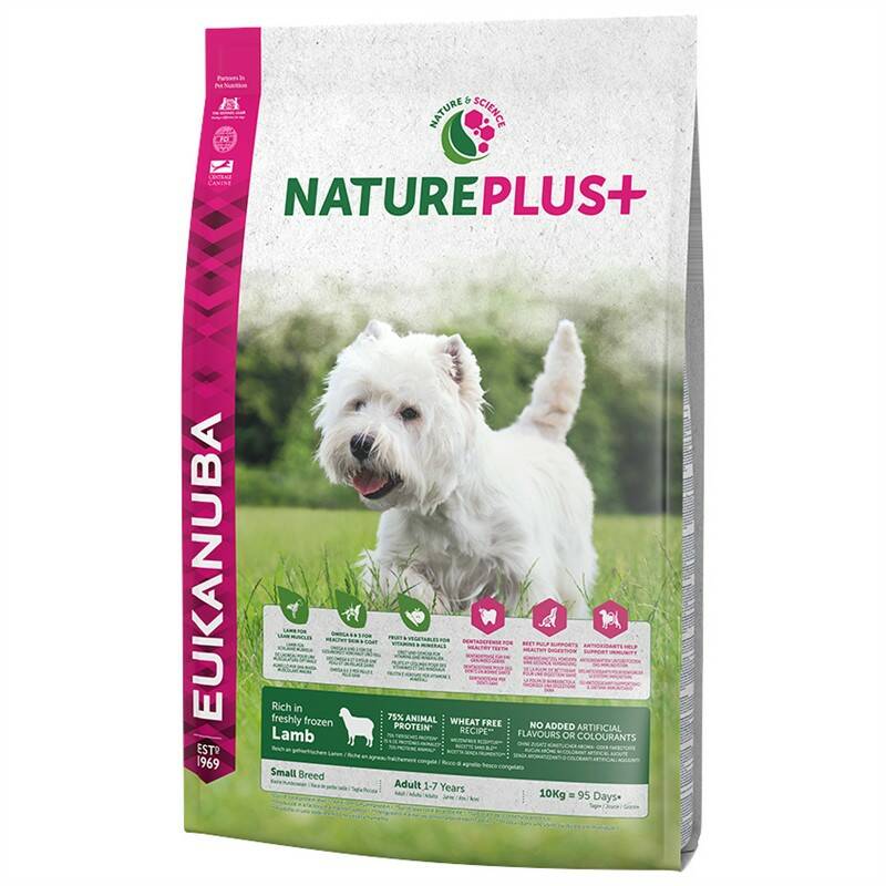 Obrázok Eukanuba Nature Plus+ Adult Small frozen Lamb 10 kg