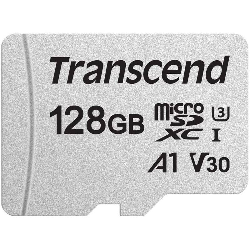 Pamäťová karta Transcend 300S microSDXC 128GB UHS-I U3 V30 A1 (95R/45W) (TS128GUSD300S)