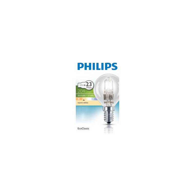 Obrázok PHILIPS ECOCLASSIC 30 P45 18W E14 230V CL 1CT/20 ZIAROVKA 1KS