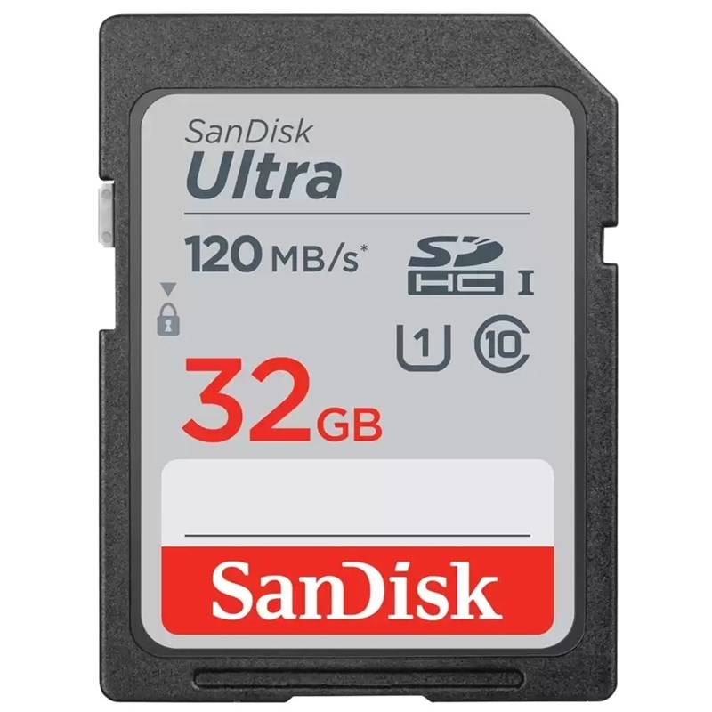 Pamäťová karta SanDisk SDHC Ultra 32 GB UHS-I U1 (120R) (SDSDUN4-032G-GN6IN)