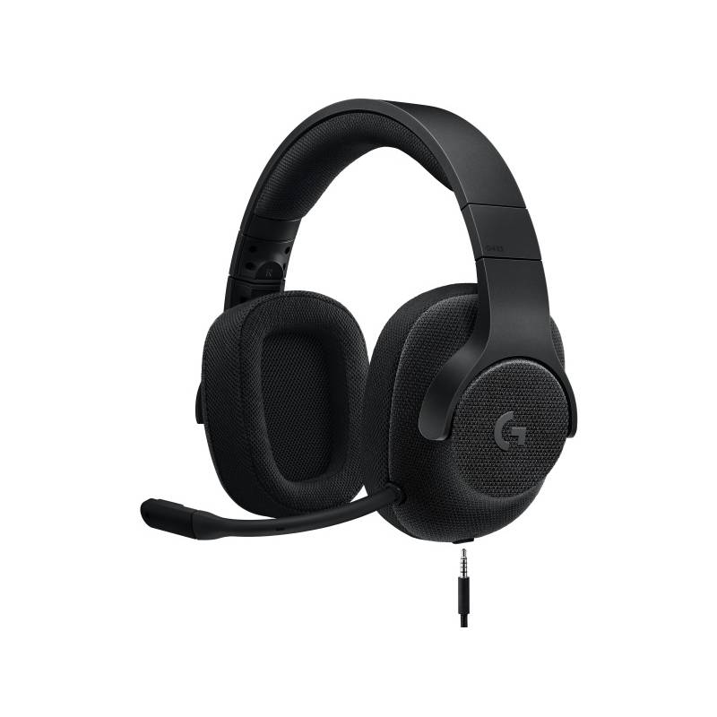 Obrázok Logitech G433 Surround Sound Gaming Headset čierny (981-000668)