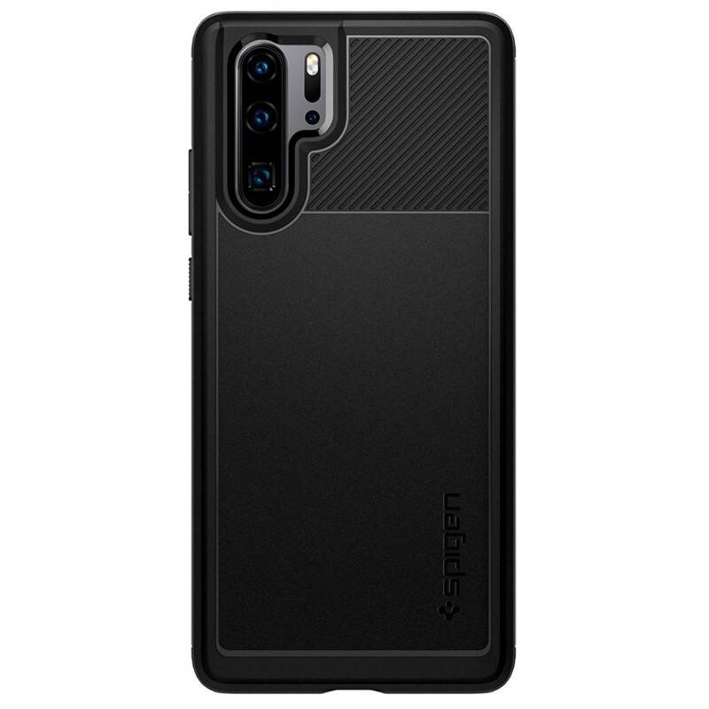 Obrázok Spigen Rugged Armor Black Huawei P30 Pro (L37CS25725)