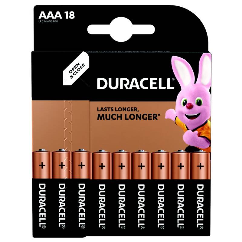 Obrázok Duracell Basic AAA 18 ks (10PP100007)