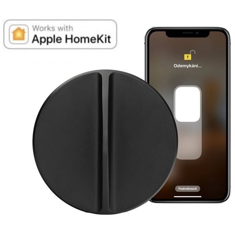 Obrázok Danalock V3 šikovný zámok - Bluetooth & Homekit (DL-D0AE0BBBT) čierny