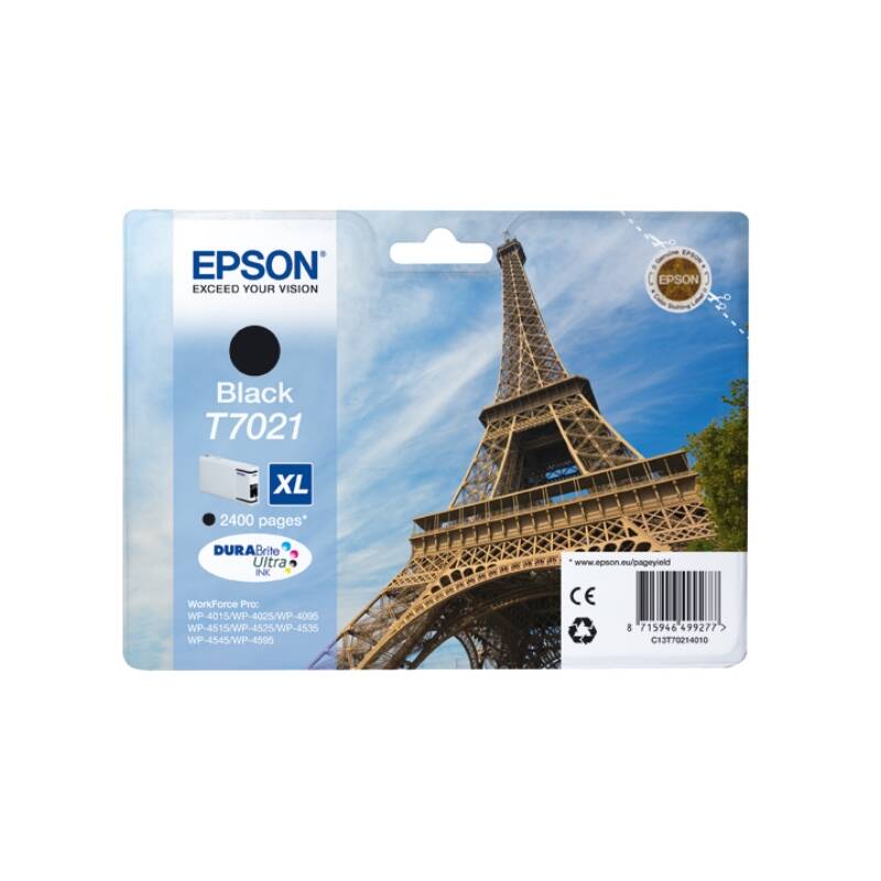 Obrázok Epson T7021 Atramentová náplň Black XL