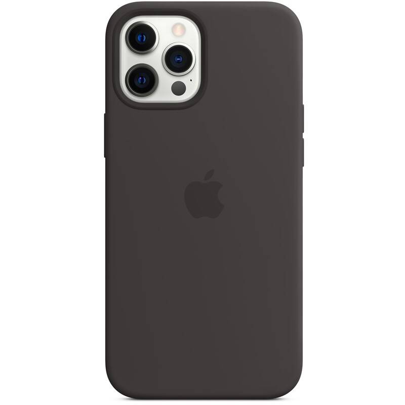 Kryt na mobil Apple Silicone Case s MagSafe pre iPhone 12 Pro Max - čierny (MHLG3ZM/A)