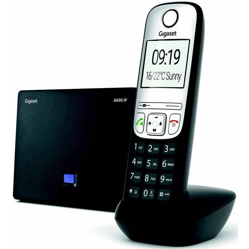 Domáci telefón Gigaset A690 IP (S30852-H2811-R601) čierny