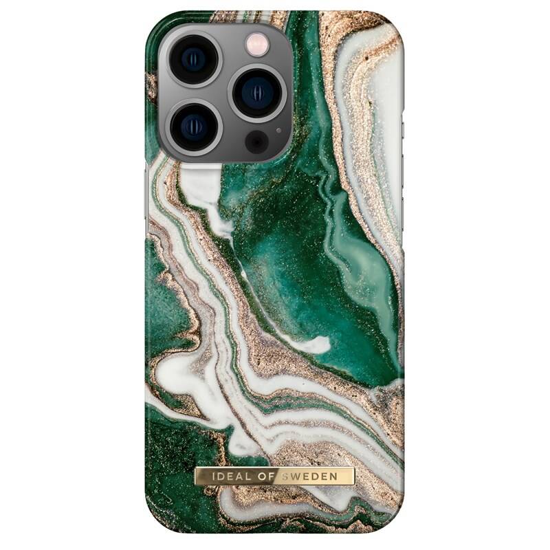 Obrázok iDeal Of Sweden Fashion na Apple iPhone 13 Pro - Golden Jade Marble (IDFCAW18-I2161P-98)