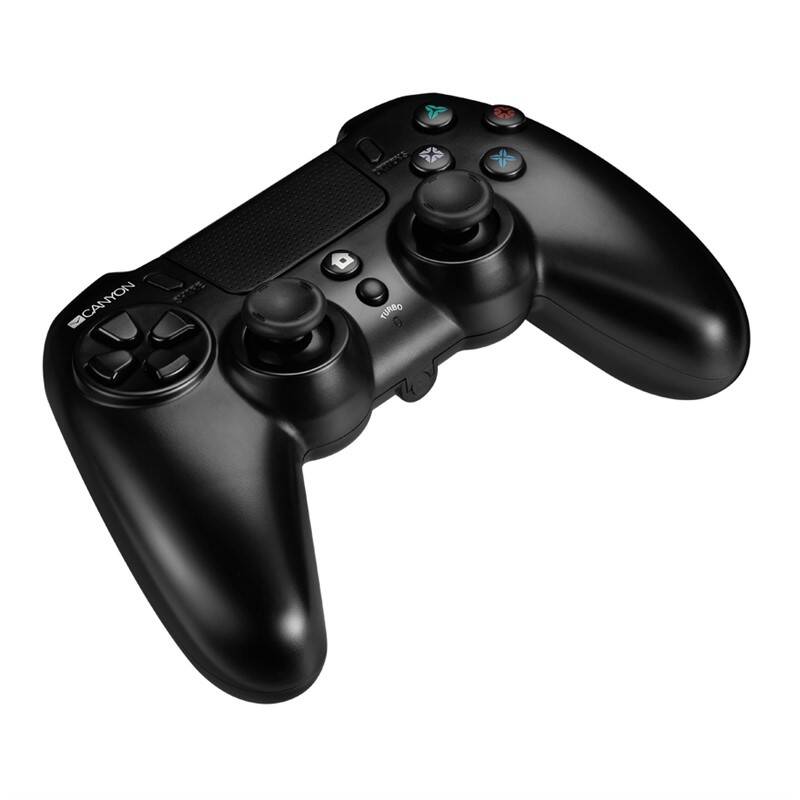 Gamepad Canyon s touchpadom pre PS4, bezdrôtový (CND-GPW5) čierny