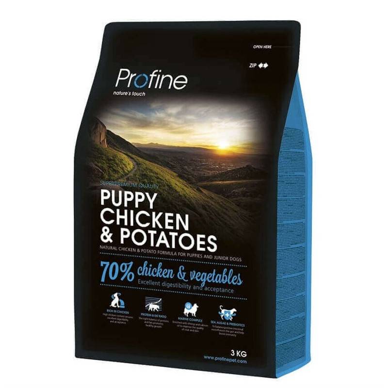 Obrázok Profine NEW Dog Puppy Chicken & Potatoes 3 kg 5+1 zadarmo do vypredanie