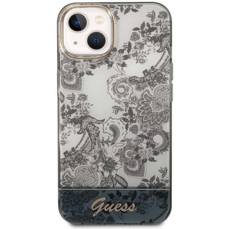 Obrázok Guess PC/TPU Toile De Jouy Zadní Kryt pro iPhone 14 Plus Grey