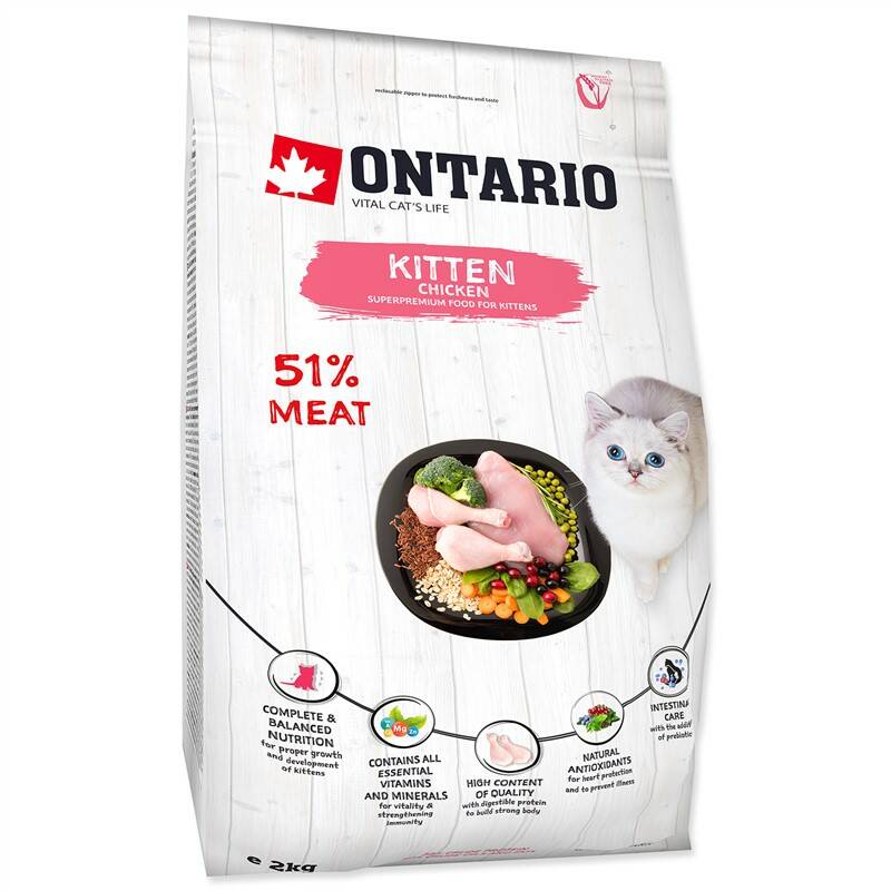 Obrázok Ontario Kitten Chicken  2kg