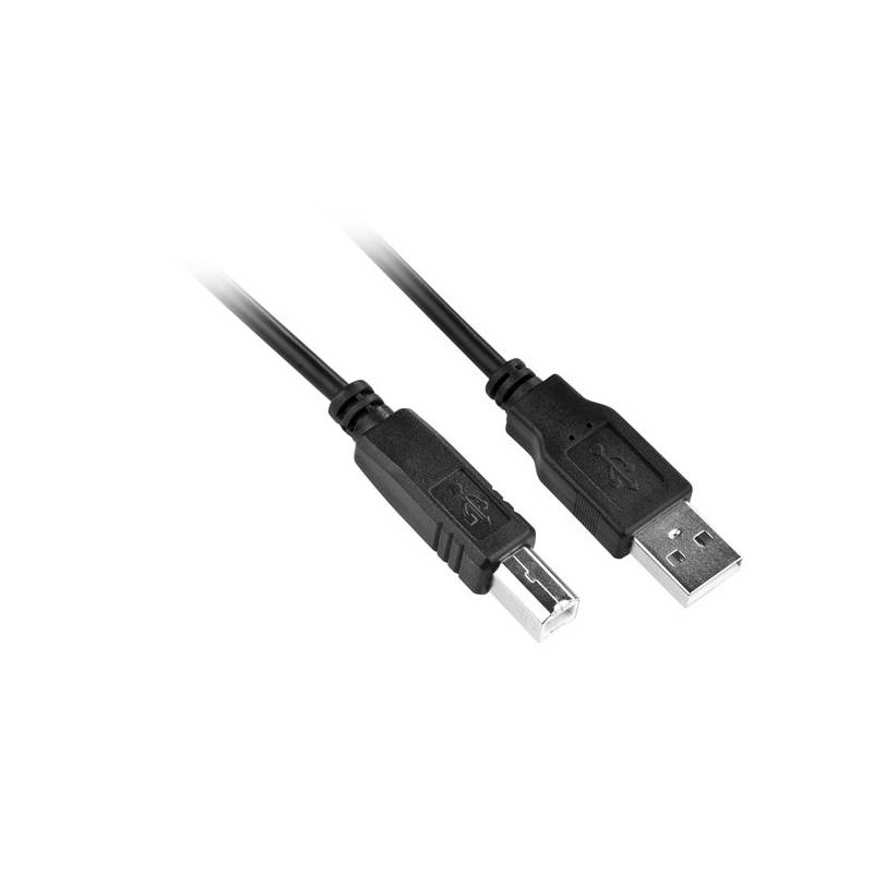 Kábel GoGEN USB / USB-B, 3m (GOGUSBAB300MM01) čierny