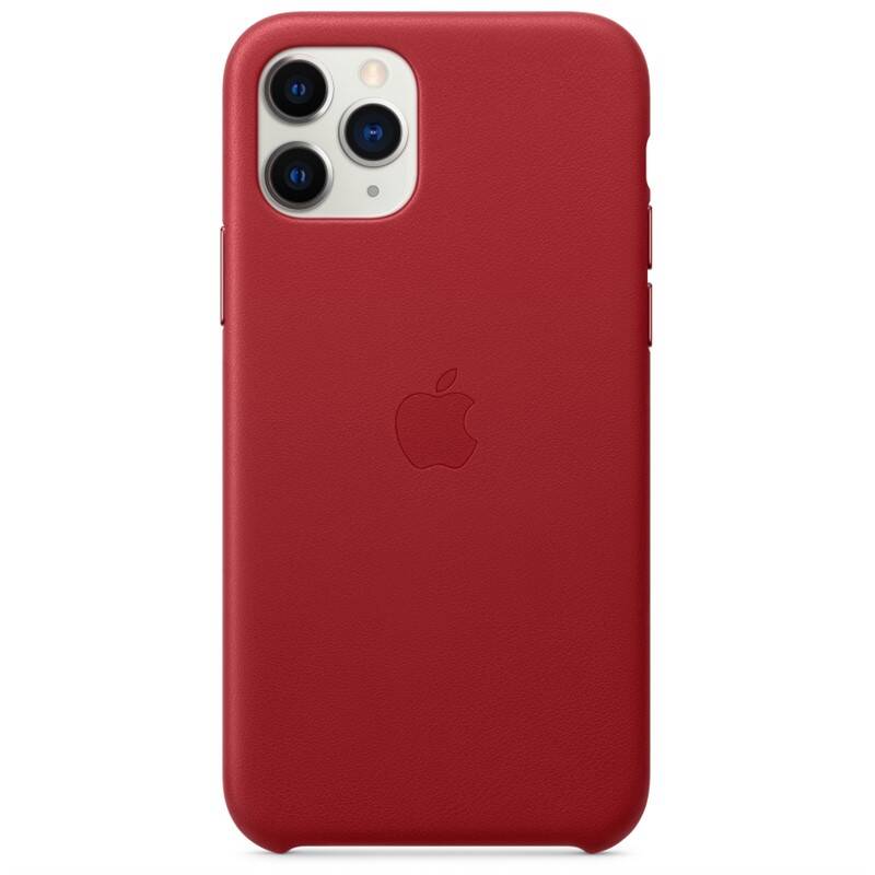 Obrázok Apple iPhone 11 Pro Kožený kryt (PRODUCT) RED (MWYF2ZM/A)