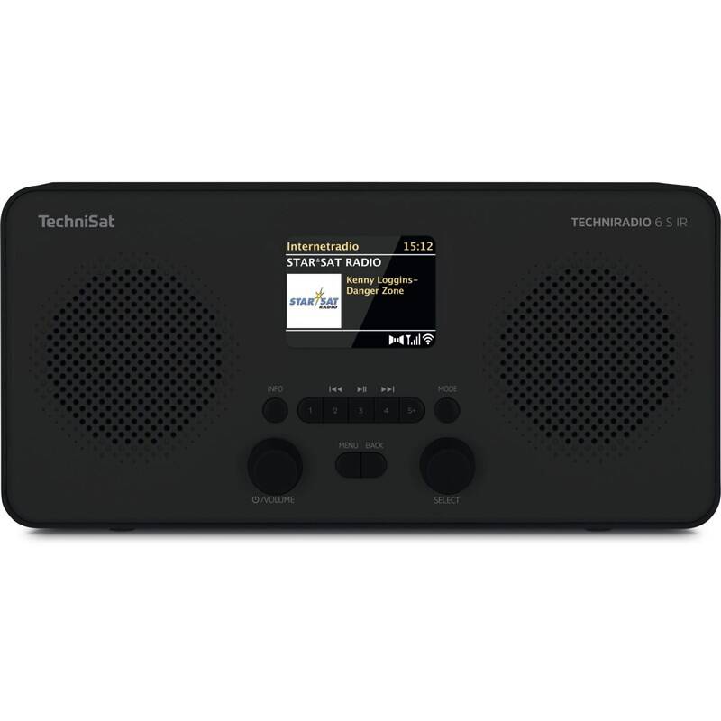 Obrázok Technisat Techniradio 6 S IR black, 0000/3962-687136