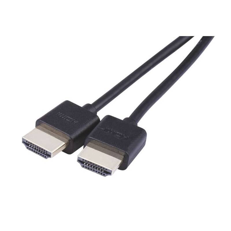 Kábel EMOS HDMI/HDMI, 1,5m (2333105010) čierny