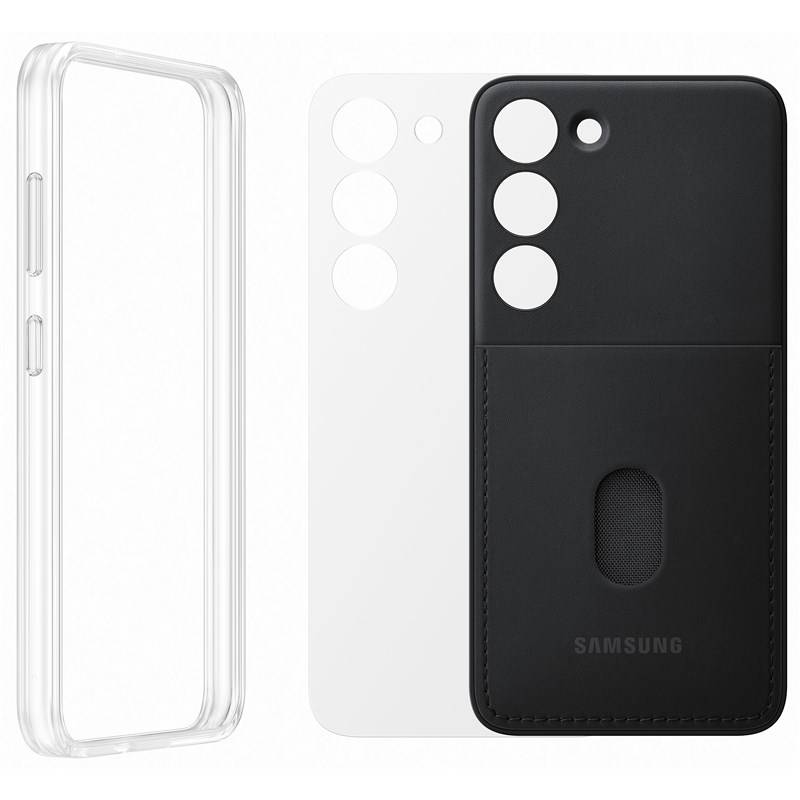 Kryt na mobil Samsung Frame na Galaxy S23 (EF-MS911CBEGWW) čierny