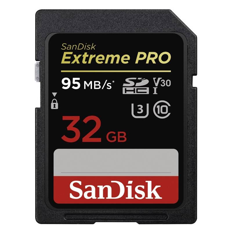 Pamäťová karta SanDisk SDHC Extreme Pro 32GB UHS-I U3 (95R/90W) (SDSDXXG-032G-GN4IN)