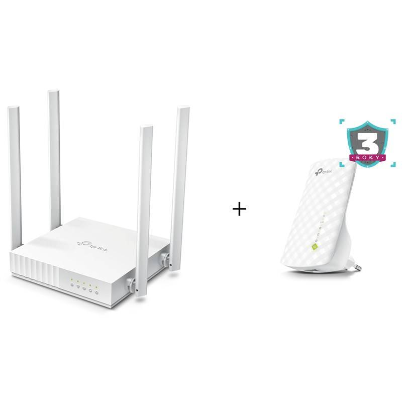 Obrázok TP-Link Archer C24 + extender RE200 (Archer C24+RE200)