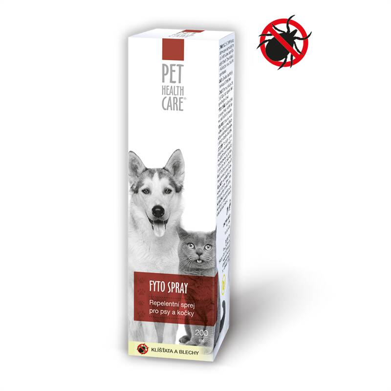 Obrázok PET HEALTH CARE FYTO SPRAY repeletný, pre psov a mačky 1x200 ml