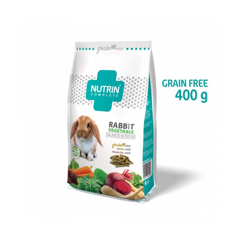 Obrázok Nutrin Complete Grain Free Králík Vegetable 400g