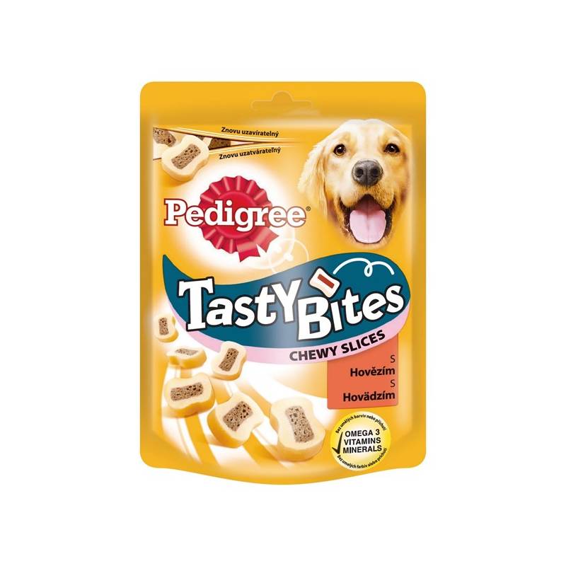 Obrázok Pedigree Tasty Bites Chewy Slices 155g