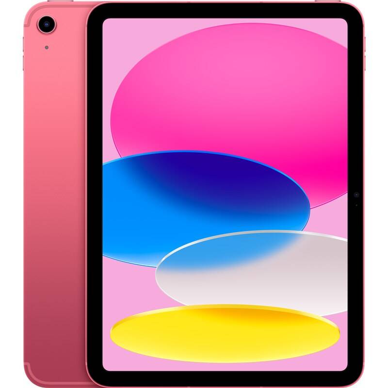 Tablet Apple iPad 10.9 (2022) Wi-Fi + Cellular 256GB - Pink (MQ6W3FD/A) + Doprava zadarmo