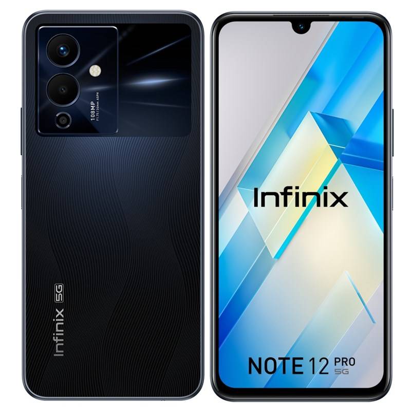 Obrázok Infinix Note 12 Pro 5G 8 GB / 128 GB (X671BFB) čierny