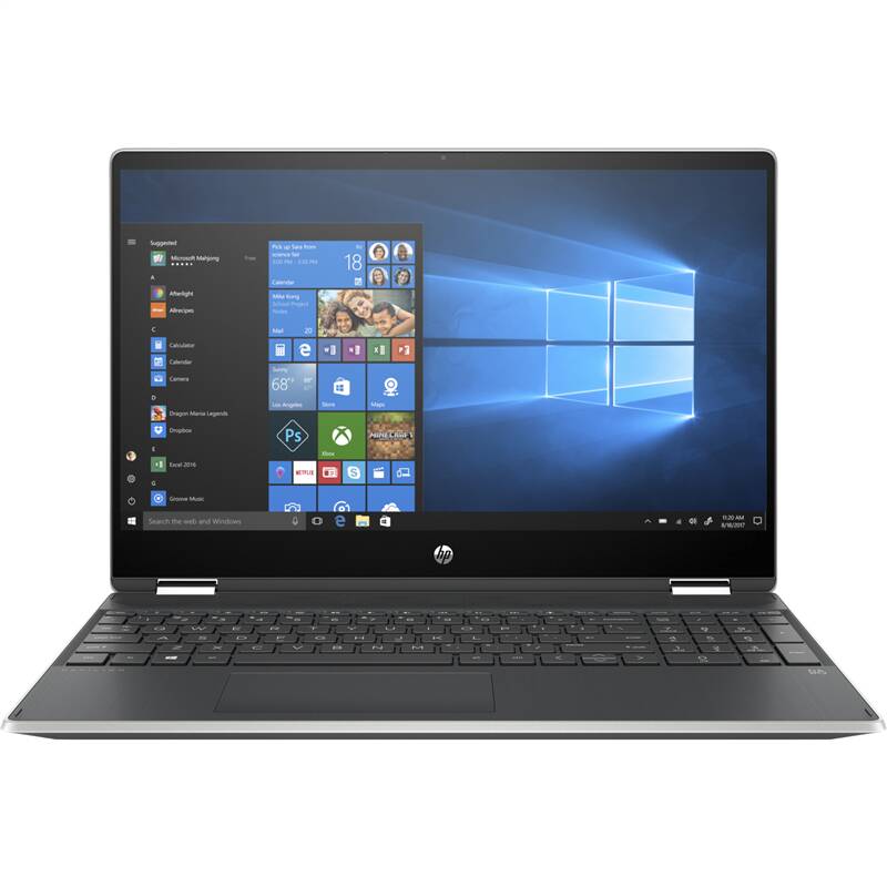 Obrázok HP Pavilion x360 15-dq1005nc, Core i7-10510U quad, 15.6 FHD Antiglare slim IPS Narrow Border, 16GB DDR4 1DM 2666, SSD 512GB PCIe , Intel UHD Graphics - UMA, NON ODD, Wifi intel ac 2x2 MU-MIMO + BT 5, Backlit keyboard, Windows 10 Home 64bit, 2-2-0, Na (1Q0