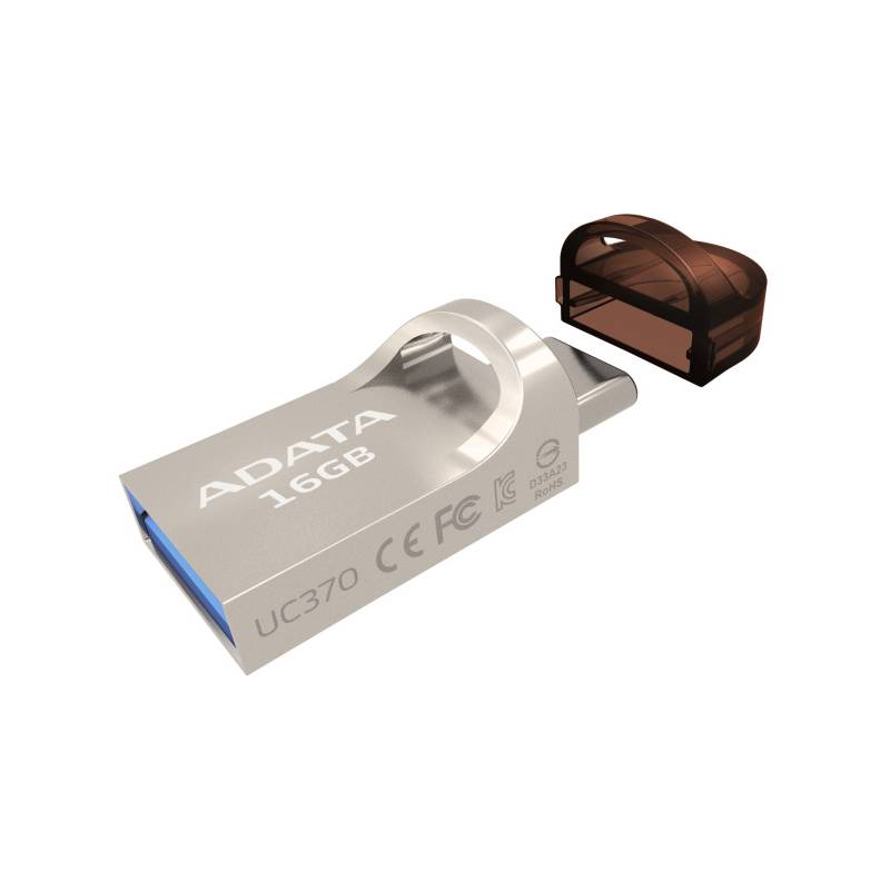 USB flashdisk ADATA UC370 16GB OTG USB-C/USB 3.1 (AUC370-16G-RGD) zlatý