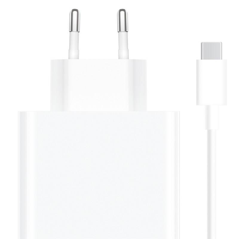 Obrázok XIAOMI USB-A 120W CESTOVNA NABIJACKA + USB-C KABEL WHITE MDY-13-EE