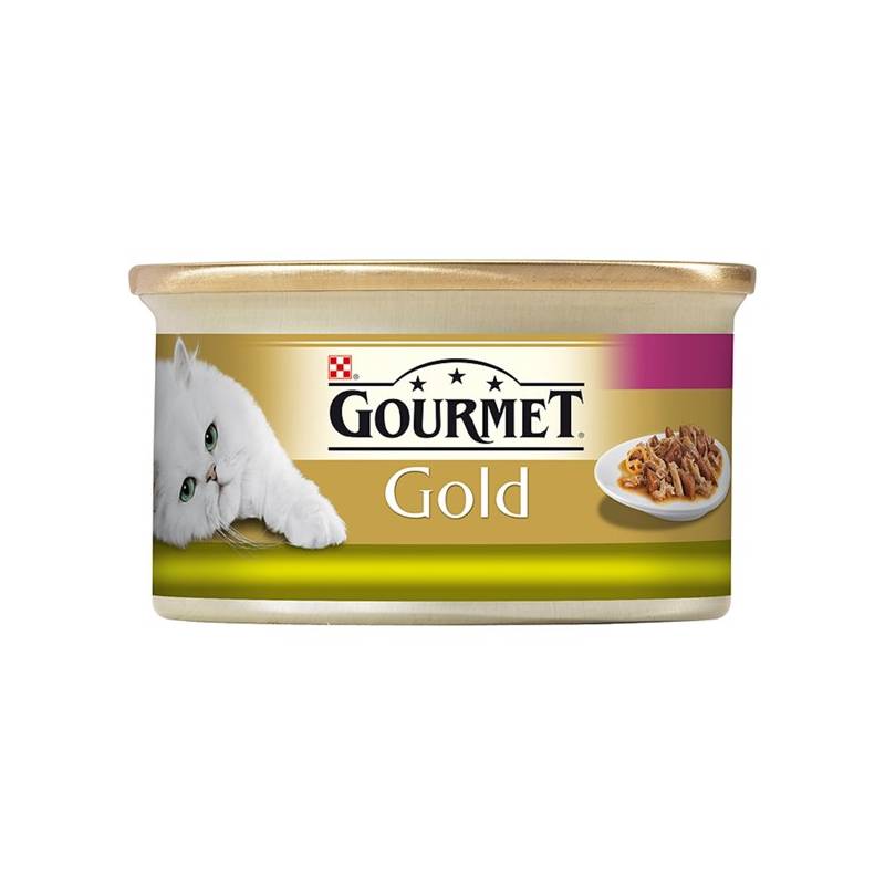 Obrázok Konzerva Gourmet Gold  kočka duš.králík a játra 85g