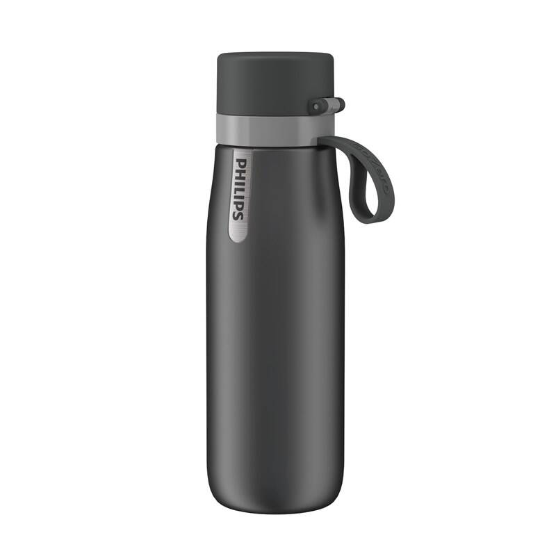 Obrázok Philips Filtračná fľaša GoZero Daily AWP2771GRR, 550 ml, čierna