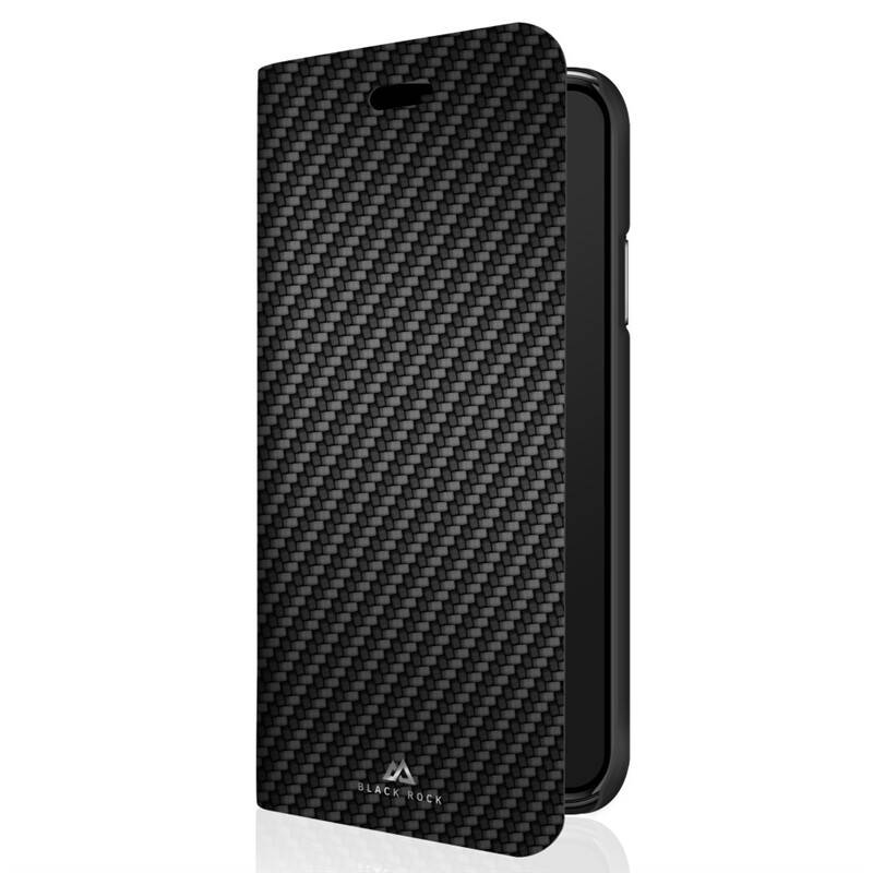 Obrázok Black Rock Flex Carbon Booklet pro Apple iPhone X/Xs (BR1062ECB02) čierne