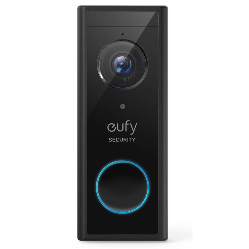 Zvonček bezdrôtový Anker Eufy Video Doorbell 2K Add on only (T8210) čierny + Doprava zadarmo