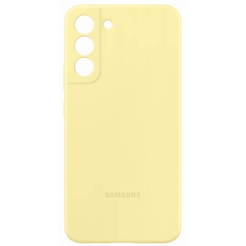 Kryt na mobil Samsung Silicone Cover na Galaxy S22+ (EF-PS906TYEGWW) žltý