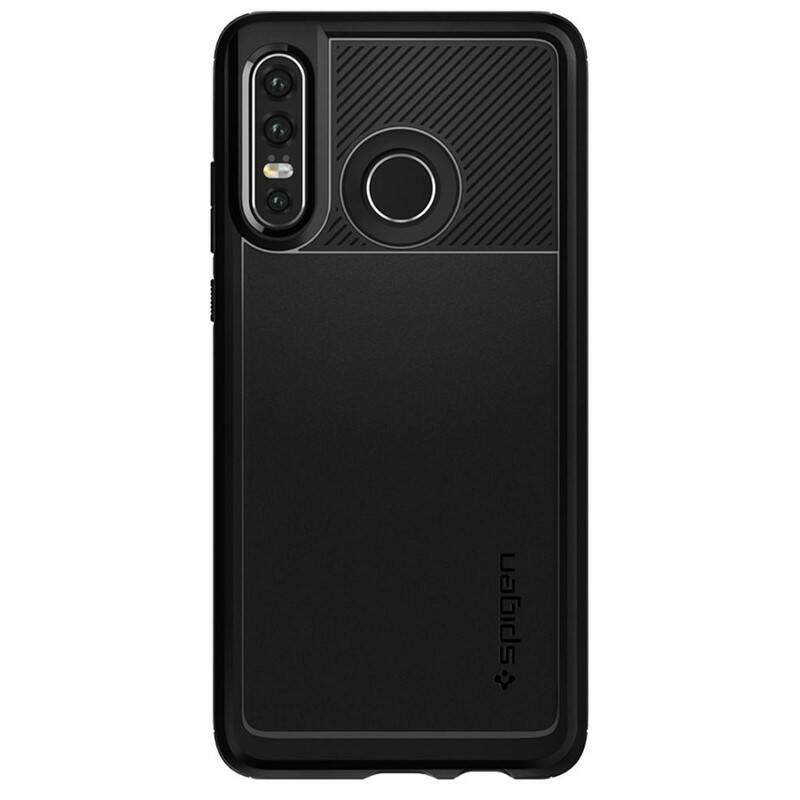 Obrázok Spigen Rugged Armor Black Huawei P30 Lite (L39CS25739)