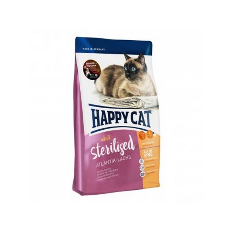 Obrázok HAPPY CAT Sterilised Atlantik-Lachs / Losos 4 kg