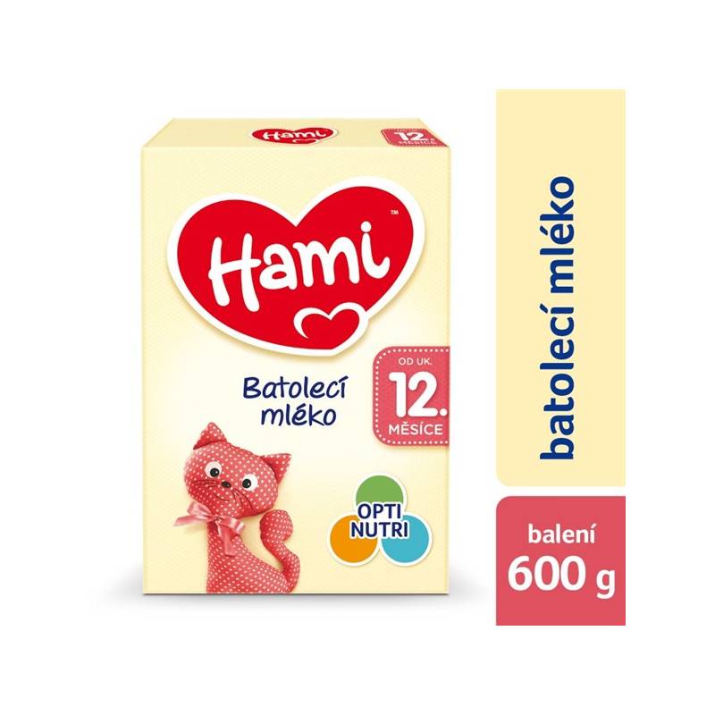 Obrázok Hami 12 Batoľacie mlieko 600 g (5900852930980)