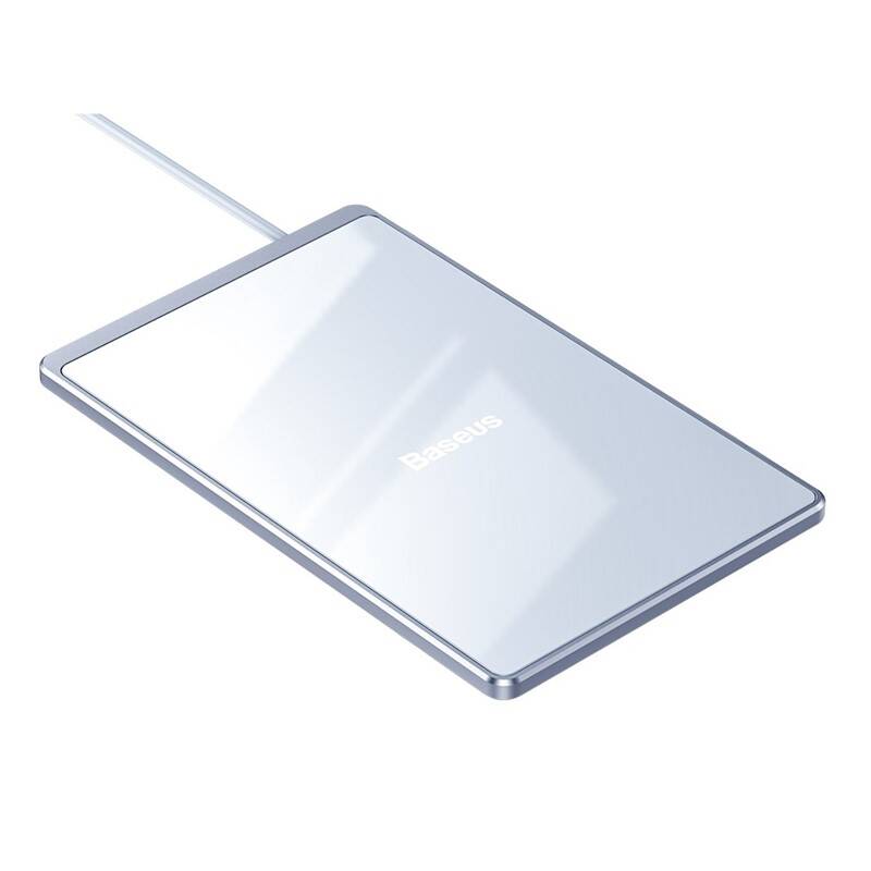 Obrázok Baseus Ultra-thin Card 15W (WX01B-S2) strieborná