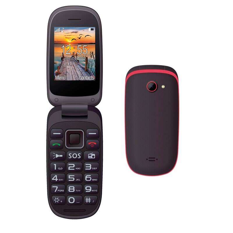 Mobilný telefón MaxCom Comfort MM818 Dual SIM (MM818CZER) červený