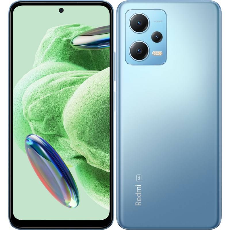 Obrázok Xiaomi Redmi Note 12 5G 4GB/128GB Dual SIM, Modrý - SK distribúcia