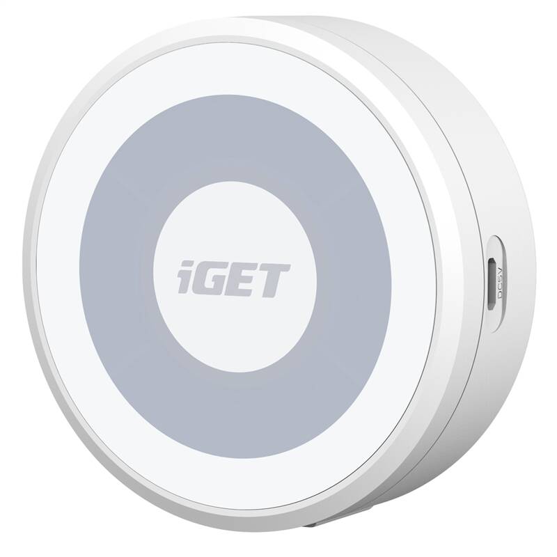 Obrázok iGET HOME Chime CHS1 pro zvonky iGET Doorbell DS1 (CHS1 White) biely