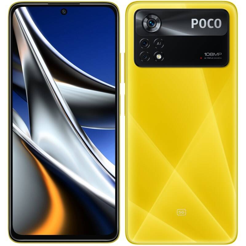 Obrázok Poco X4 Pro 5G 6GB/128GB, Žltý - SK distribúcia