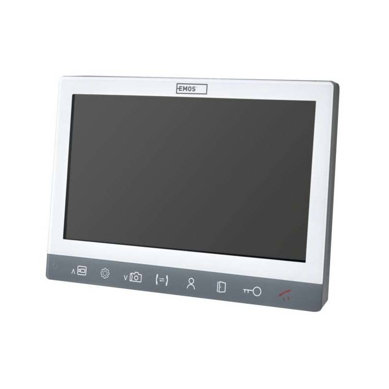 Dverný videotelefón EMOS EM-10AHD 7&quot; LCD, přídavný monitor (H3015) + Doprava zadarmo